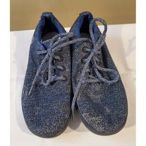 Women's Allbirds The Wool Runners Blue Sneakers, Size 9, No Insoles